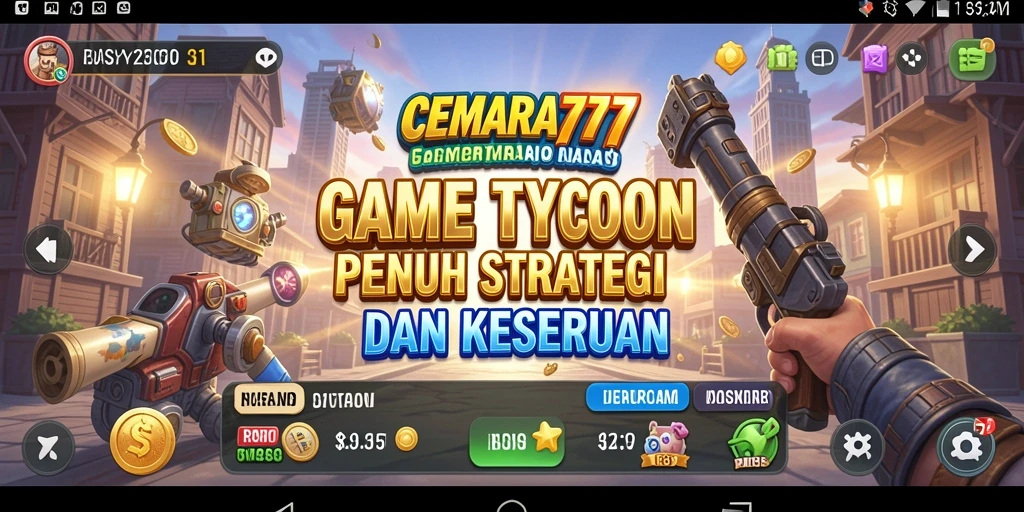 Screenshot CEMARA777 menunjukkan keberhasilan dalam membangun kerajaan bisnis.