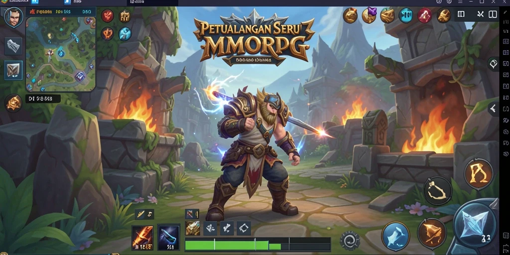 Gameplay seru dan grafis menawan dalam DKK.