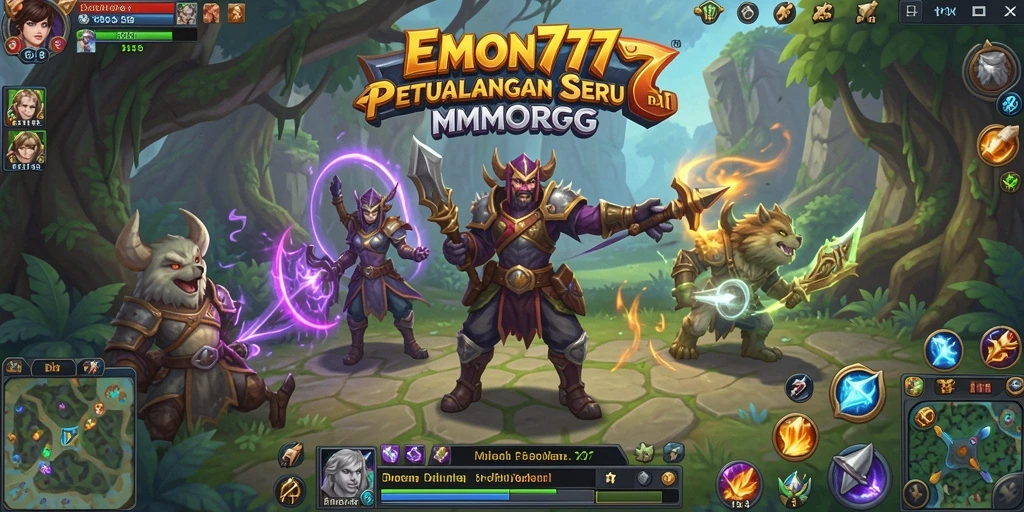 Gameplay menakjubkan di dunia MMORPG EMON777.