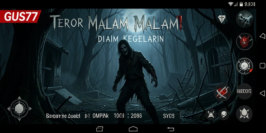 Gameplay menakutkan di GUS77 yang penuh ketegangan.