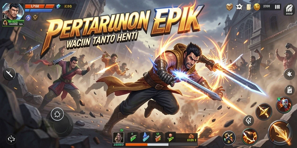 Gameplay LPO88 menampilkan aksi seru dan intens.