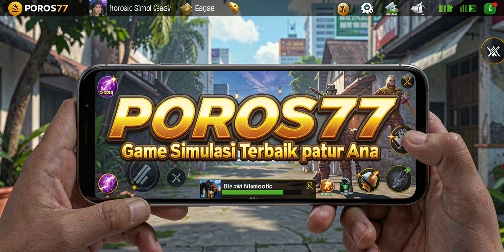 Tampilan gameplay POROS77 yang menarik dan interaktif.
