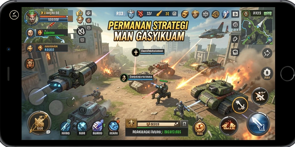 Gameplay mendalam yang mengasyikkan dalam RR33.