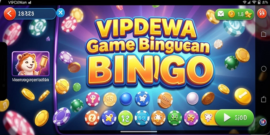 Tampilan gameplay Bingo yang menarik dan seru.